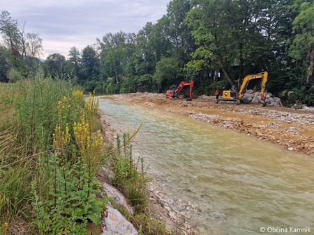 Izgradnja protipoplavnega nasipa Šmarca–Nožice, t. i. etapa 1 (3)